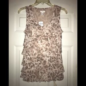 NWT adorable Chico’s blouse top sz 0 S